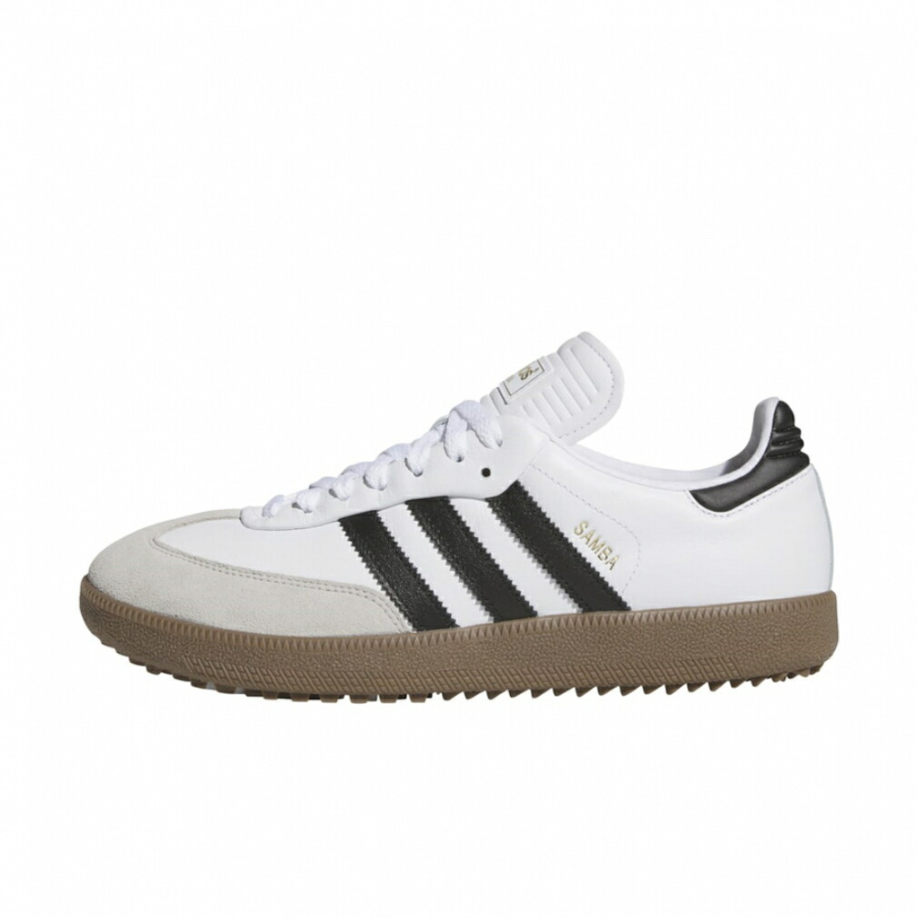 アディダス ゴルフシューズ サンバゴルフ (JH6149) メンズ ゴルフ シューレース式スパイクレスシューズ 2E adidas