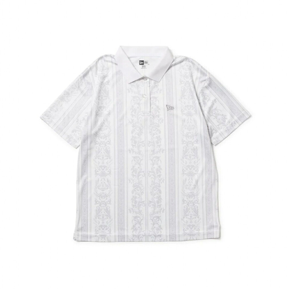 最大10％OFFクーポン 【4/4～4/10】 ニューエラ レディース ゴルフウェア 半袖シャツ 春 夏 GFW TECH POLO BANDANA WHI (14391426) NEW ERA