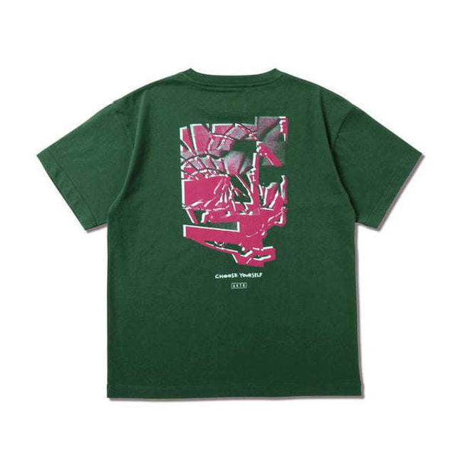4/20限定★抽選で最大100％Pバック アクター メンズ レディス バスケットボール 半袖Tシャツ CUT-UP PHOTO COTTON TEE 125-028005 AKTR