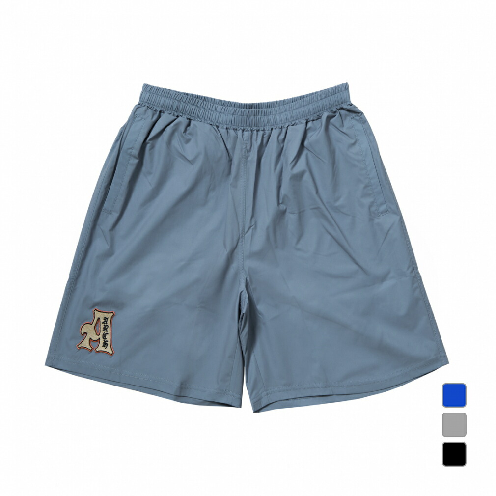 4/10 限定★全商品ポイント10倍 要エントリー アーチ メンズ レディス バスケットボール ハーフパンツ vintage A shorts B125 : ブルー Arch