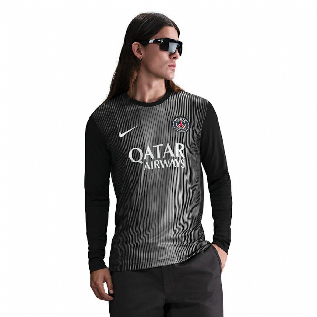 専用　Nike PSG 長袖シャツ 黒 楽天市場】ナイキ 25-26 PSG パリサンジェルマン GKレプリカ