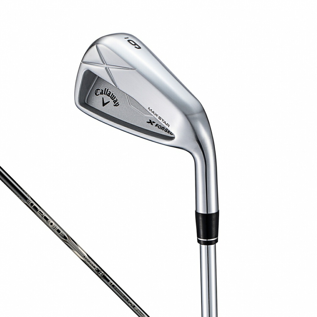 4/10 限定★全商品ポイント10倍 要エントリー キャロウェイ X FORGED MAX STAR アイアン ゴルフ RECOIL DART 6T for Callaway 5本セット 2025年モデル メンズ Callaway