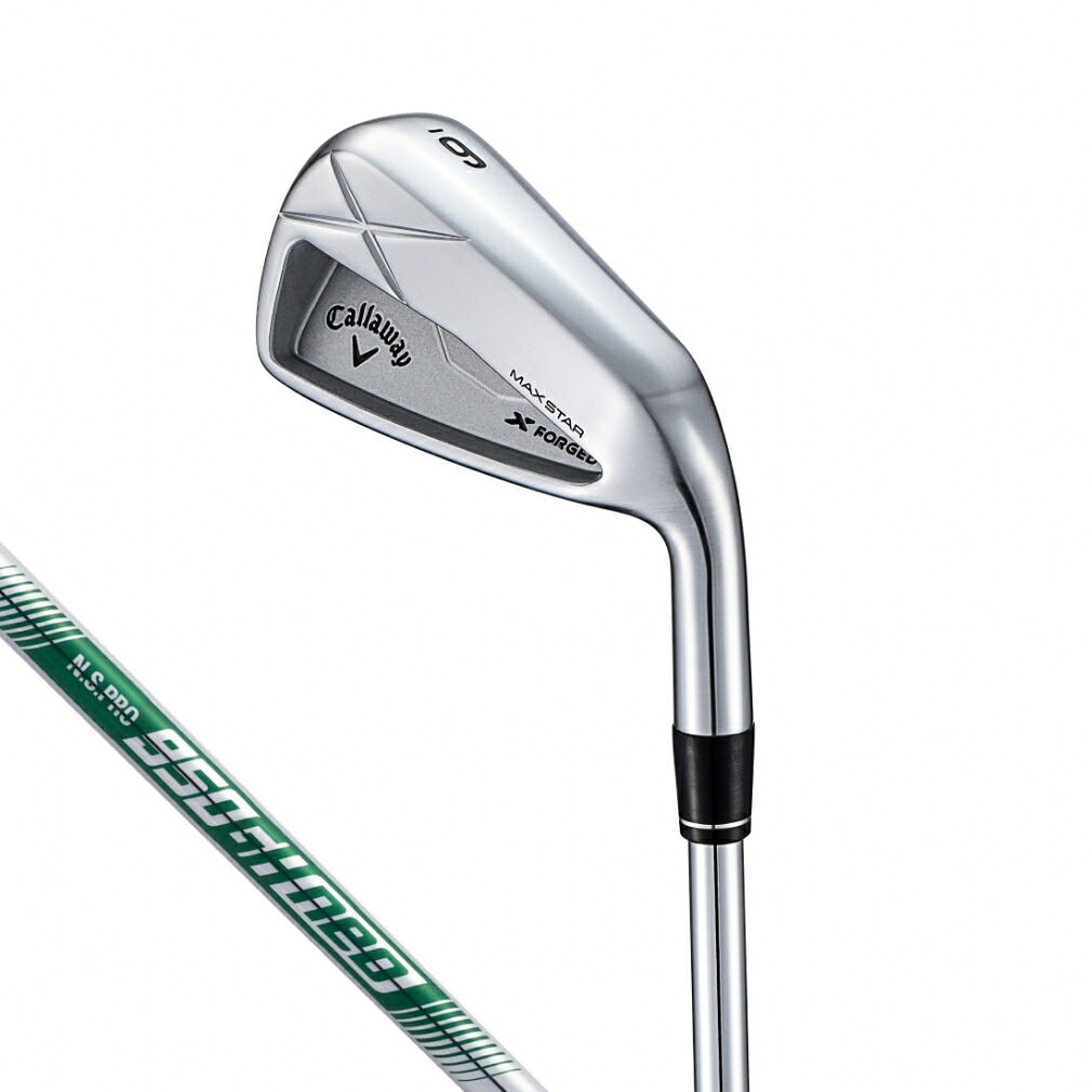 7/20限定★抽選で最大100％Pバック キャロウェイ X FORGED MAX STAR アイアン ゴルフ N.S.PRO 950GH neo S 5I 24.0ﾟ 2025年モデル メンズ Callaway｜アルペン店 12,496円