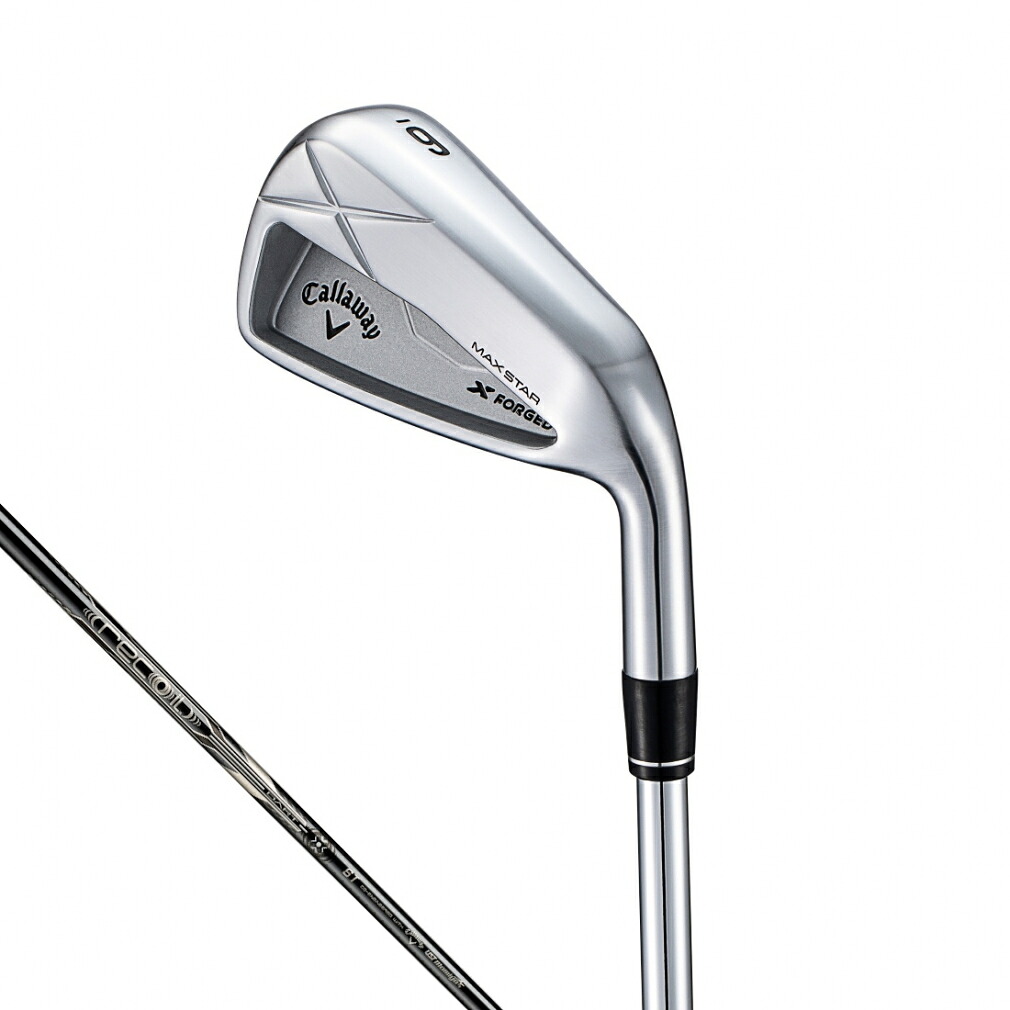 7/20限定★抽選で最大100％Pバック キャロウェイ X FORGED MAX STARアイアン ゴルフ RECOIL DART 6T for Callaway UNI 5I 24.0ﾟ 2025年モデル メンズ｜アルペン店