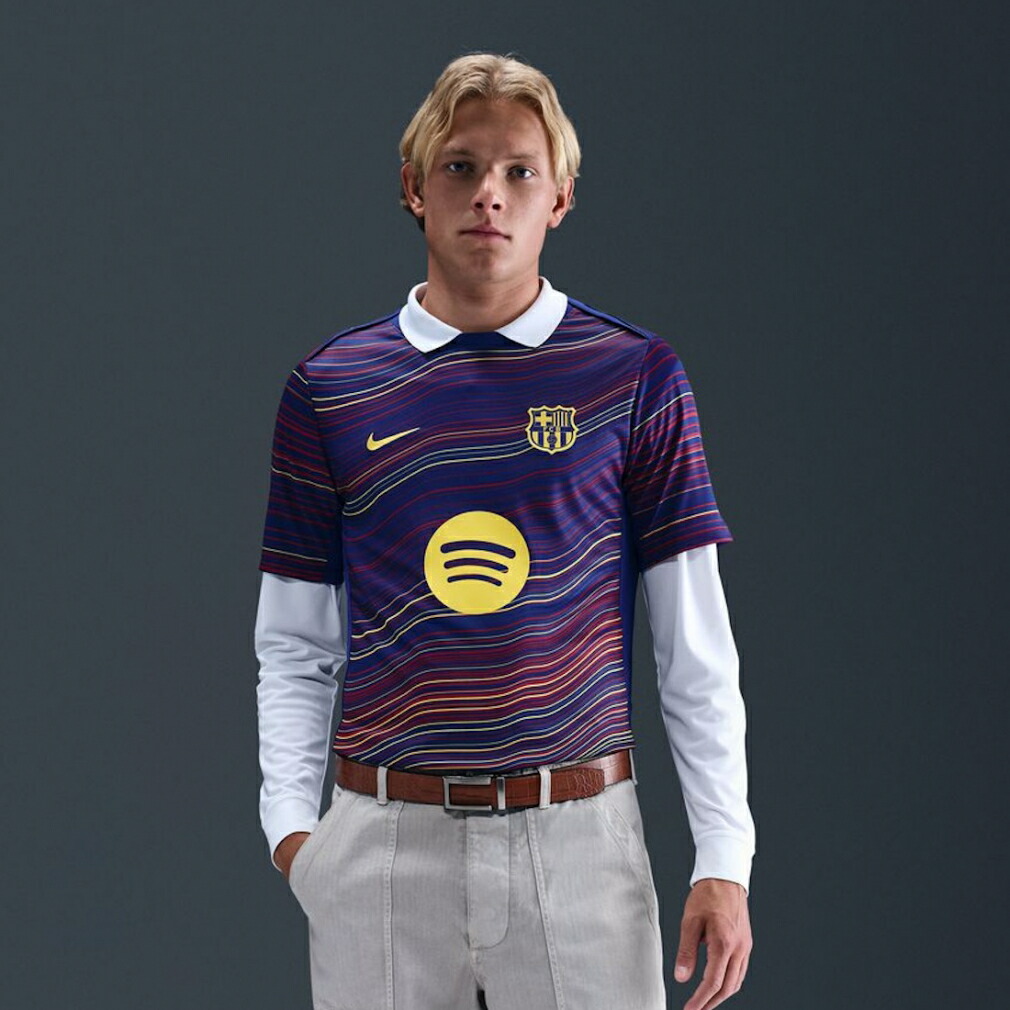 Nike バルセロナ DRI-FIT シャツ M NIKE ナイキ メンズ サッカー ライセンスシャツ FC バルセロナ
