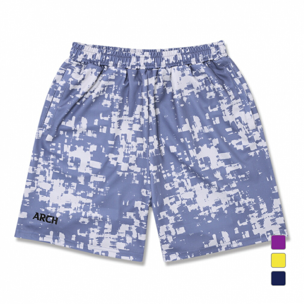 アーチ メンズ レディス バスケットボール ハーフパンツ grid faded shorts B125 Arch