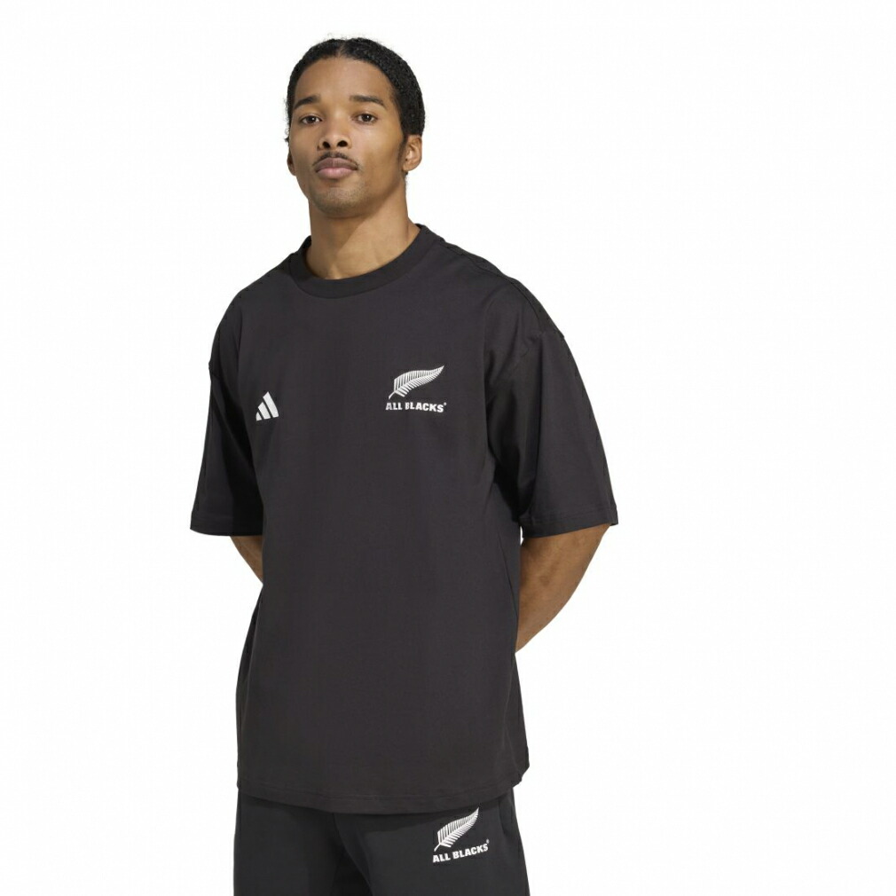 adidas アディダス  ラグビー　オールブラックス　トレーニングシャツ adidas アディダス ALL BLACKS オールブラックス PRIMEBLUE