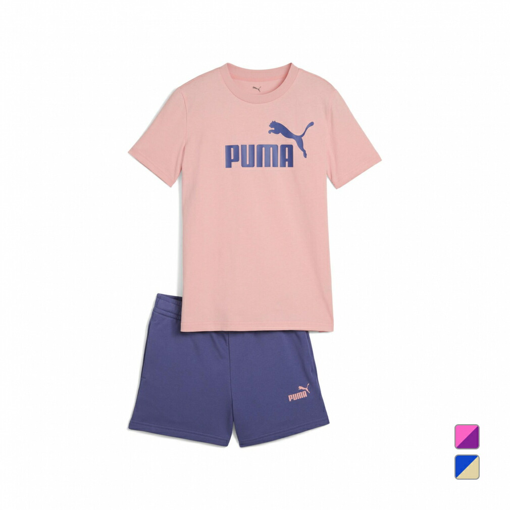 PUMA/プーマ/セットアップ/サッカーシャツ/ハーフパンツ/ PUMA プーマ Tシャツ ハーフパンツ 上下 ジュニア セットアップ