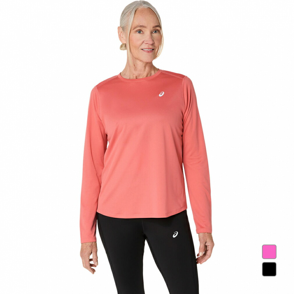 【楽天市場】最大10％OFFクーポン 【2/18～2/23】 アシックス レディス 陸上/ランニング 長袖Tシャツ ウィメンズランニングドライ