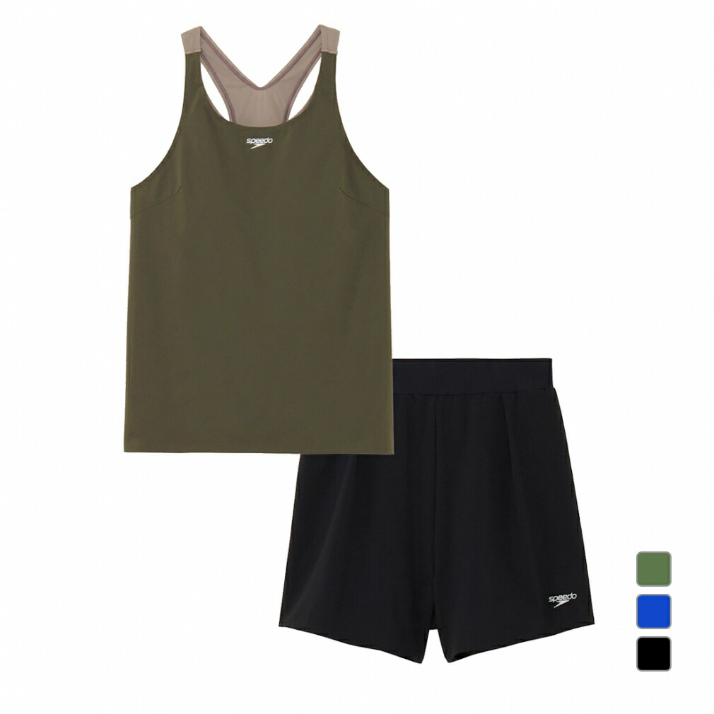 値下げ♪2回着用　speedoエアパ　Lサイズ　セージグリーン　SFW22303 3942625625_10.jpg