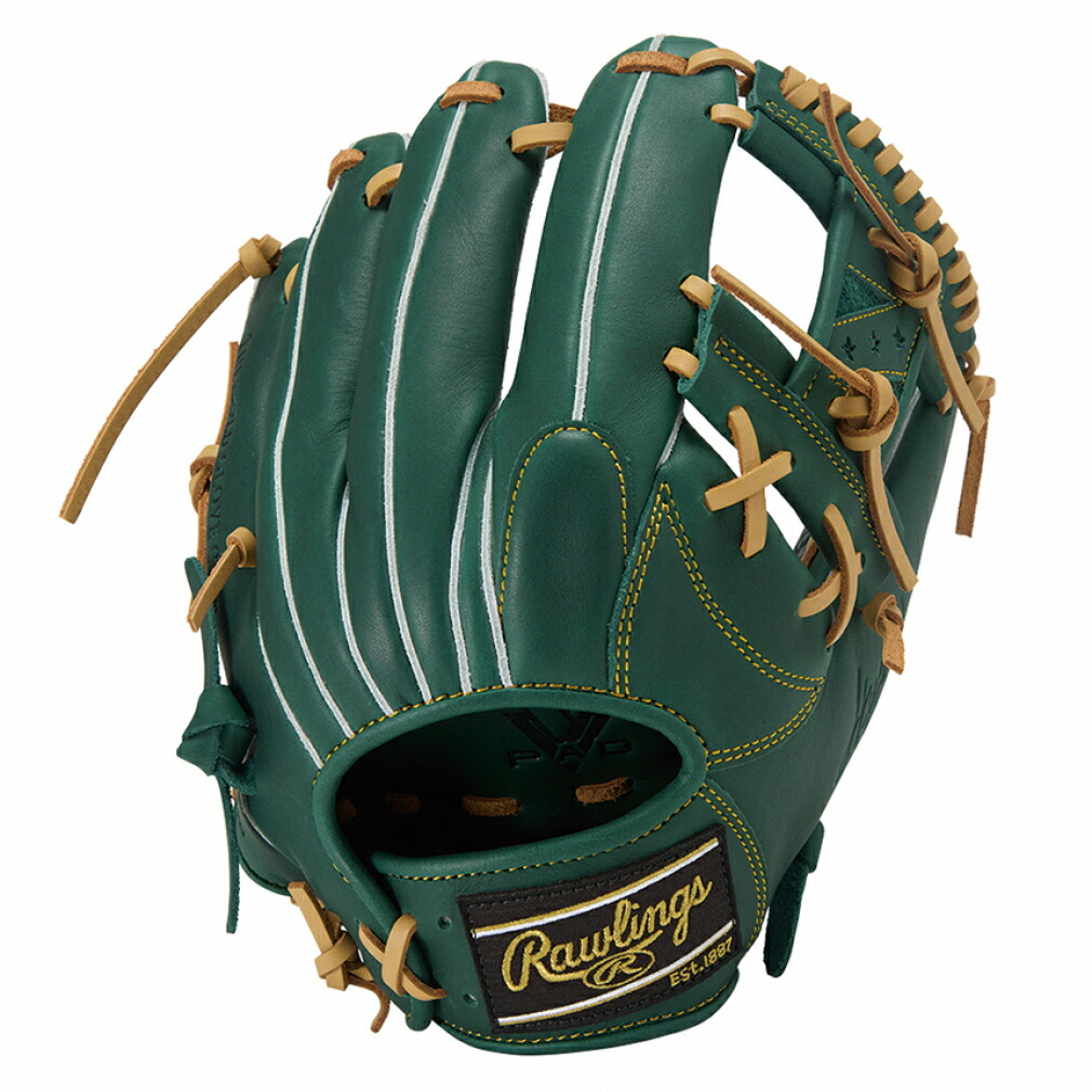 最大10%OFFクーポン 【4/4~4/10】 ローリングス 軟式 HYPER TECH R2G 内野手用 GR5FHTN62-DGRN 軟式用 野球 野手用グローブ Rawlings
