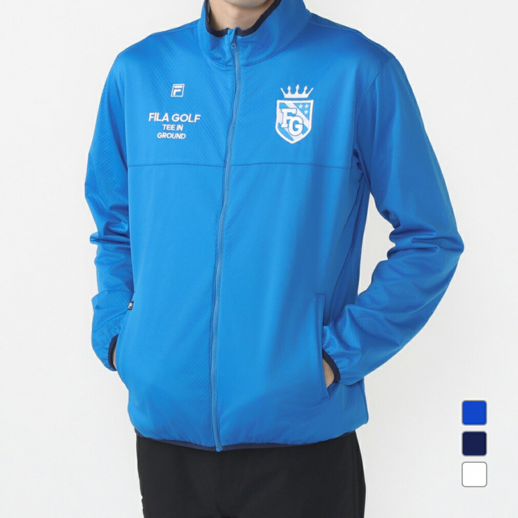楽天市場】フィラ ゴルフウェア 長袖ウインドブレーカー 秋 冬 ライト