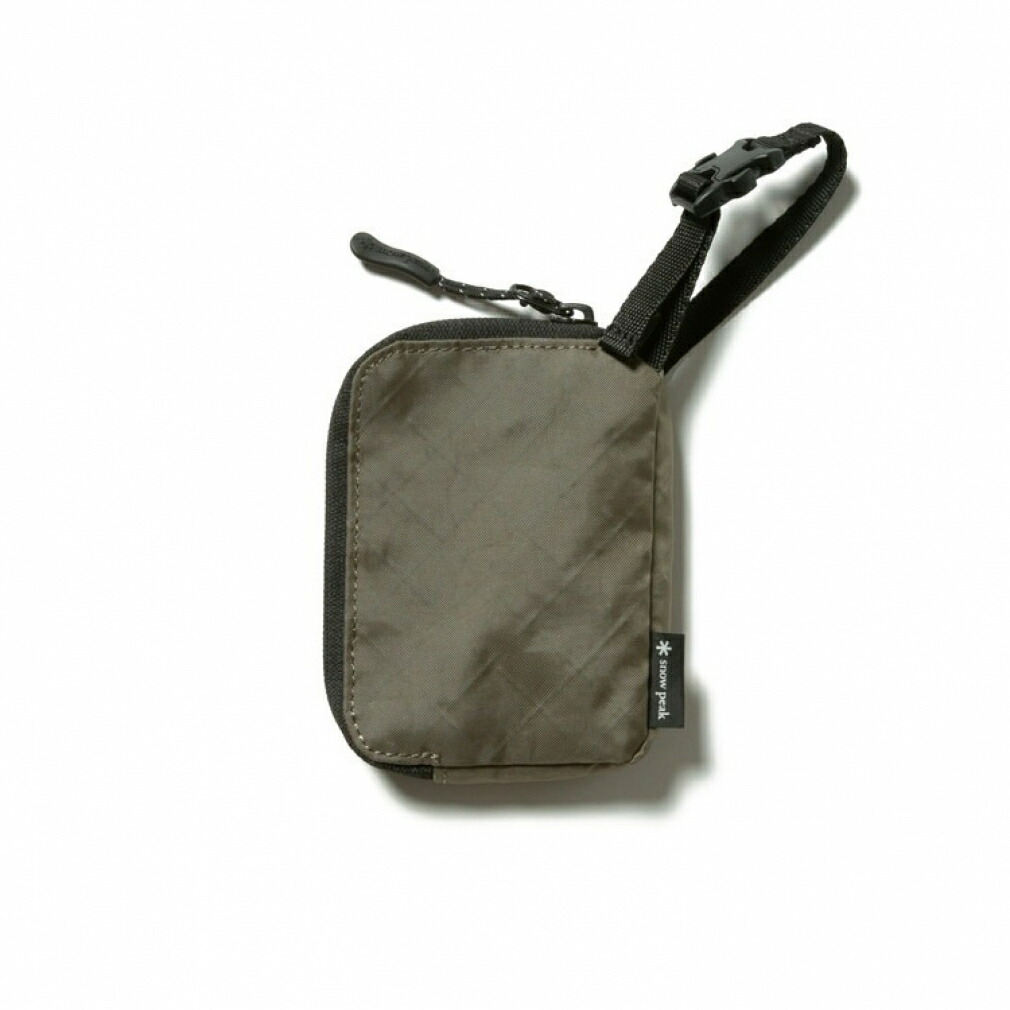 2025秋冬 スノーピーク ECOPAK Sling Wallet AC-25SU414 トレッキング 財布 小銭入れ コインケース : OLIVE snow peak