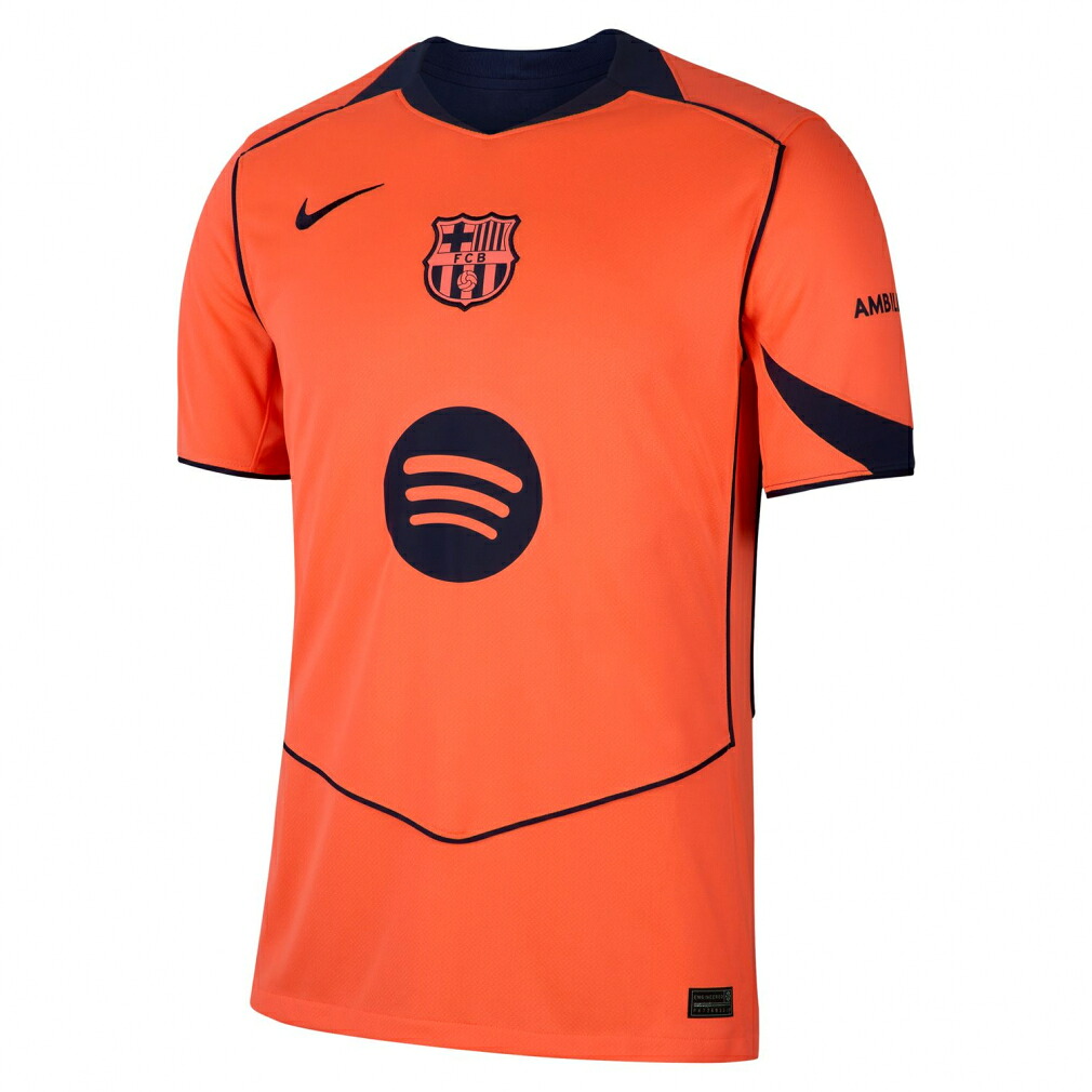 4/20限定★抽選で最大100%Pバック ナイキ メンズ サッカー FCバルセロナ 2025/26 スタジアム サード Dri-FIT サッカー レプリカユニフォーム ライセンスシャツ HM3201-855 NIKE
