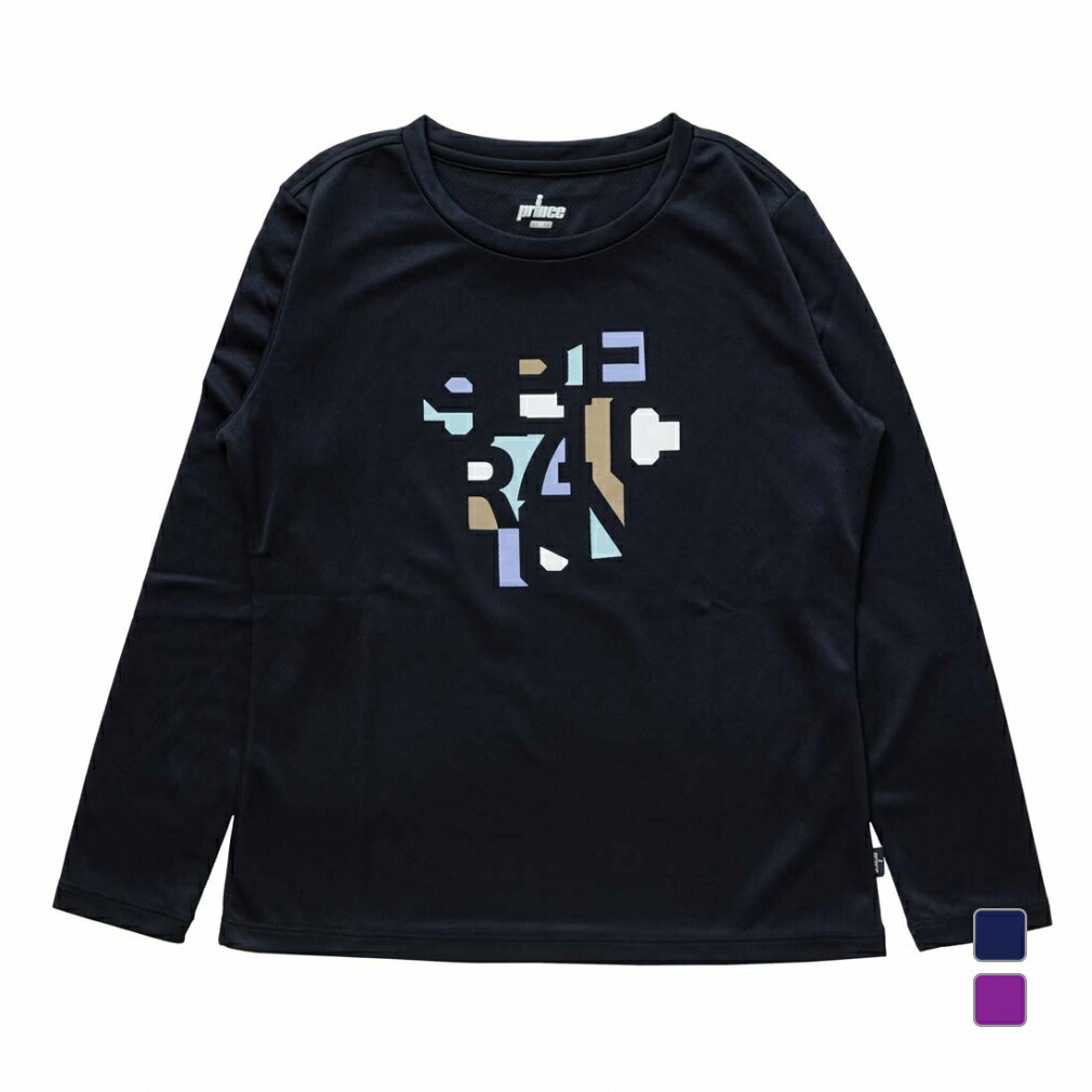 プリンス レディス テニス 長袖Tシャツ ロングスリーブシャツ WF5092 Prince