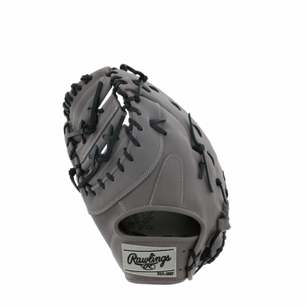 最大10％OFFクーポン 【4/4～4/10】 ローリングス 軟式 HYPER TECH R2G 左投用 内野手用 GR5FHTM53-GRY-RH 軟式用 野球 ファースト用ミット Rawlings