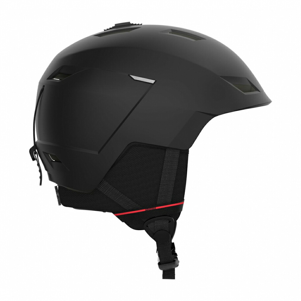 4/18限定★抽選で最大100％Pバック サロモン パイオニア_PIONEER LT RF L41339500 スキー/スノーボード ヘルメット ： Black SALOMON