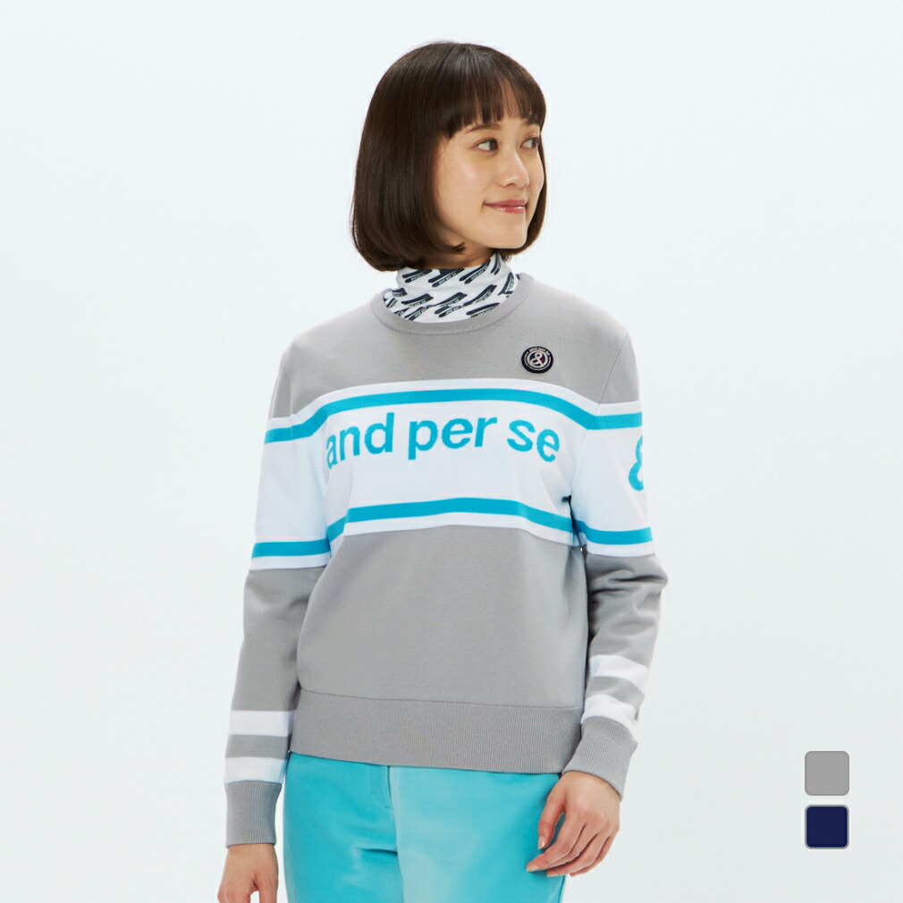 楽天市場】【20%OFF SALE】and per se アンパスィ ゴルフウェア