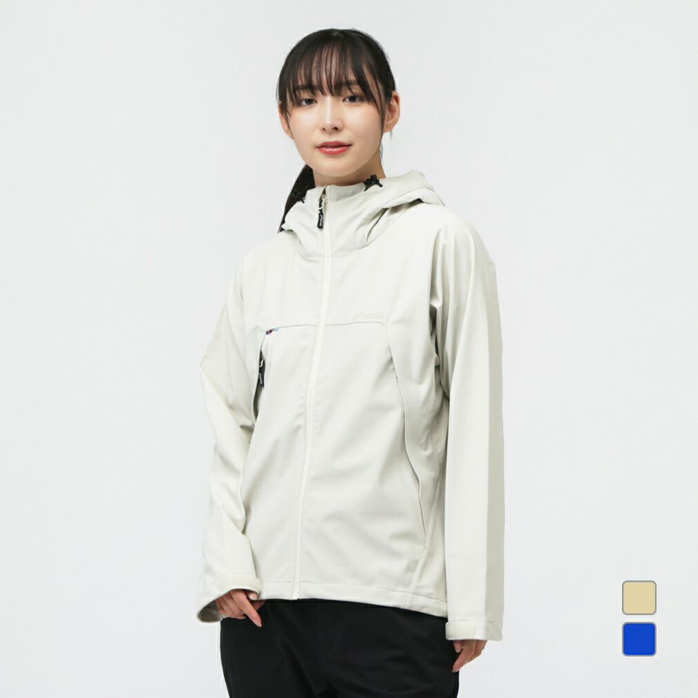 最大10％OFFクーポン 【4/4～4/10】 【アルペン限定】 フェニックス レディース トレッキング ウィンドシェルジャケット POW25OT74 PHENIX