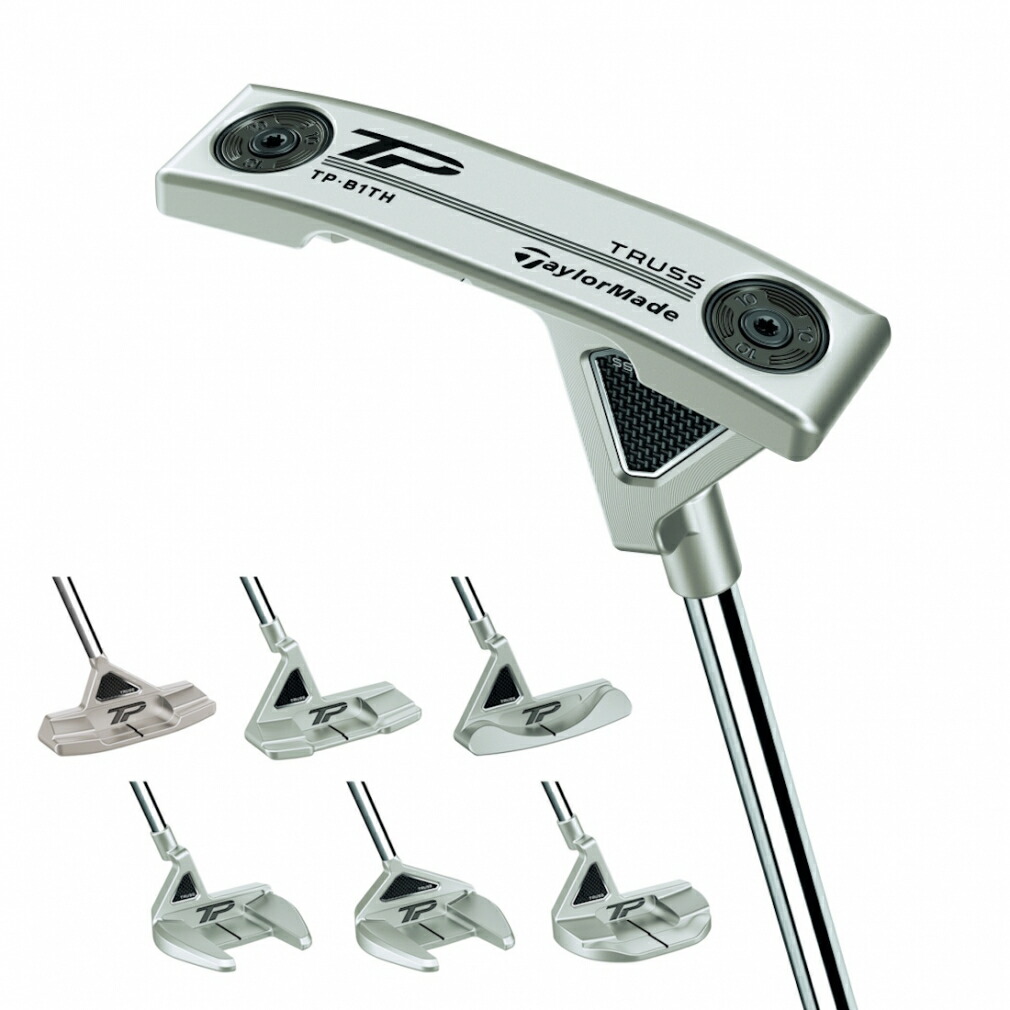 最大10％OFFクーポン 【7/18～7/26】 テーラーメイド TP TRUSS 23 ティーピートラス ゴルフ パター 2023年モデル TaylorMade｜アルペン店