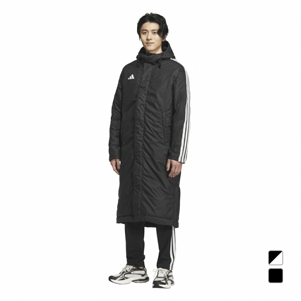 楽天市場】アディダス ロングコート 防寒 ベンチコート スリー