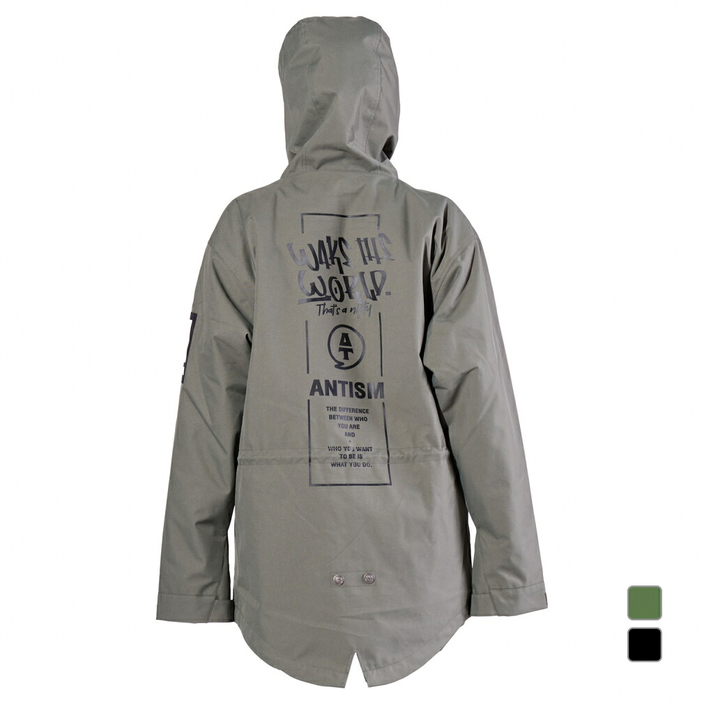 最大10％OFFクーポン 【4/4～4/10】 アンティズム メンズ スノーボード ジャケット SNOWBOARD JACKET AT-2402 ANTISM 13,385円