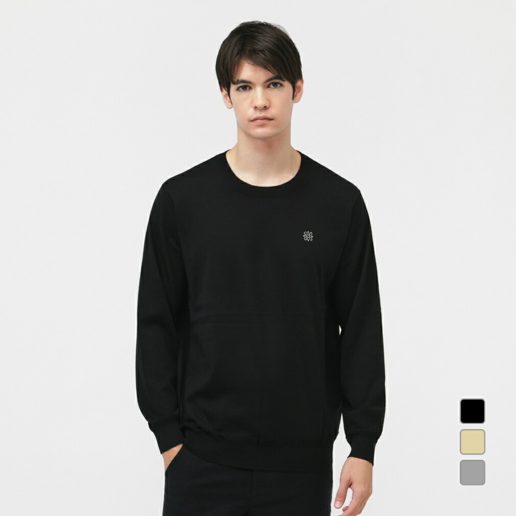 美品セントアンドリュースMブラックセーター 楽天市場】セントアンドリュース セーター 黒×ネイビー コットン