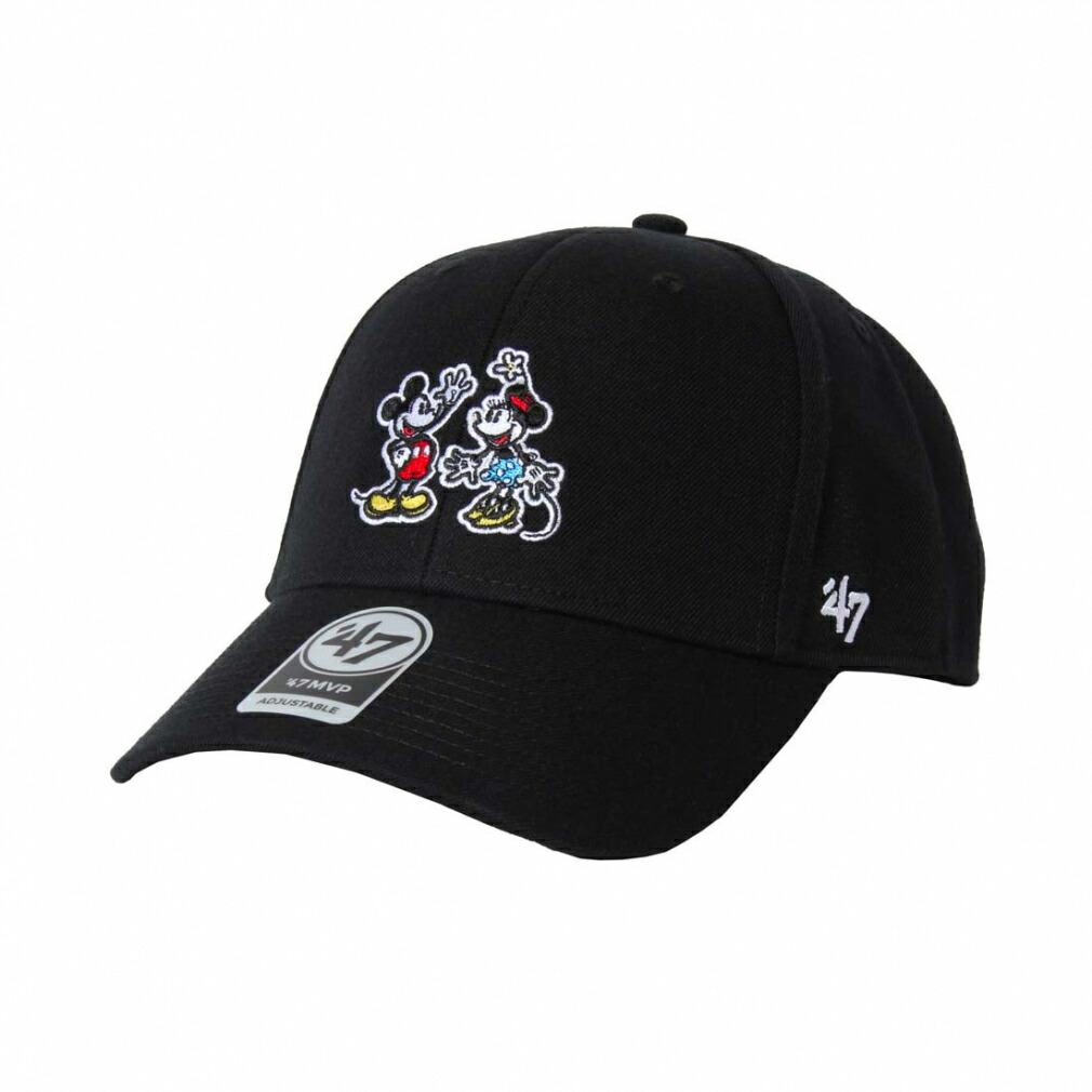楽天市場】ミッキー ブラック 無地 キャップ 帽子 58cm 東京ディズニー