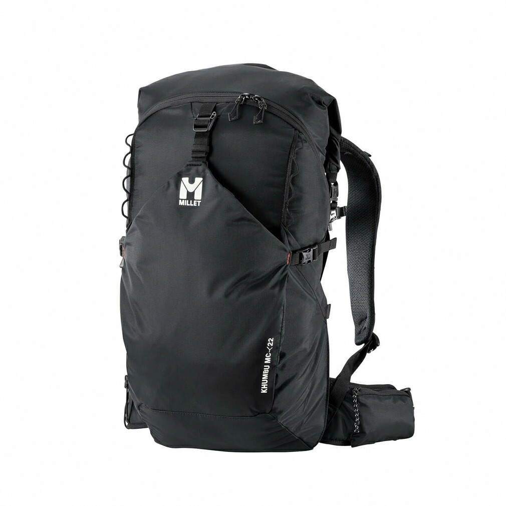 4/15限定★抽選で最大100％Pバック ミレー KHUMBU MC 22 22L JET BLACK MIS01307 N4581 トレッキング バックパック リュック MILLET
