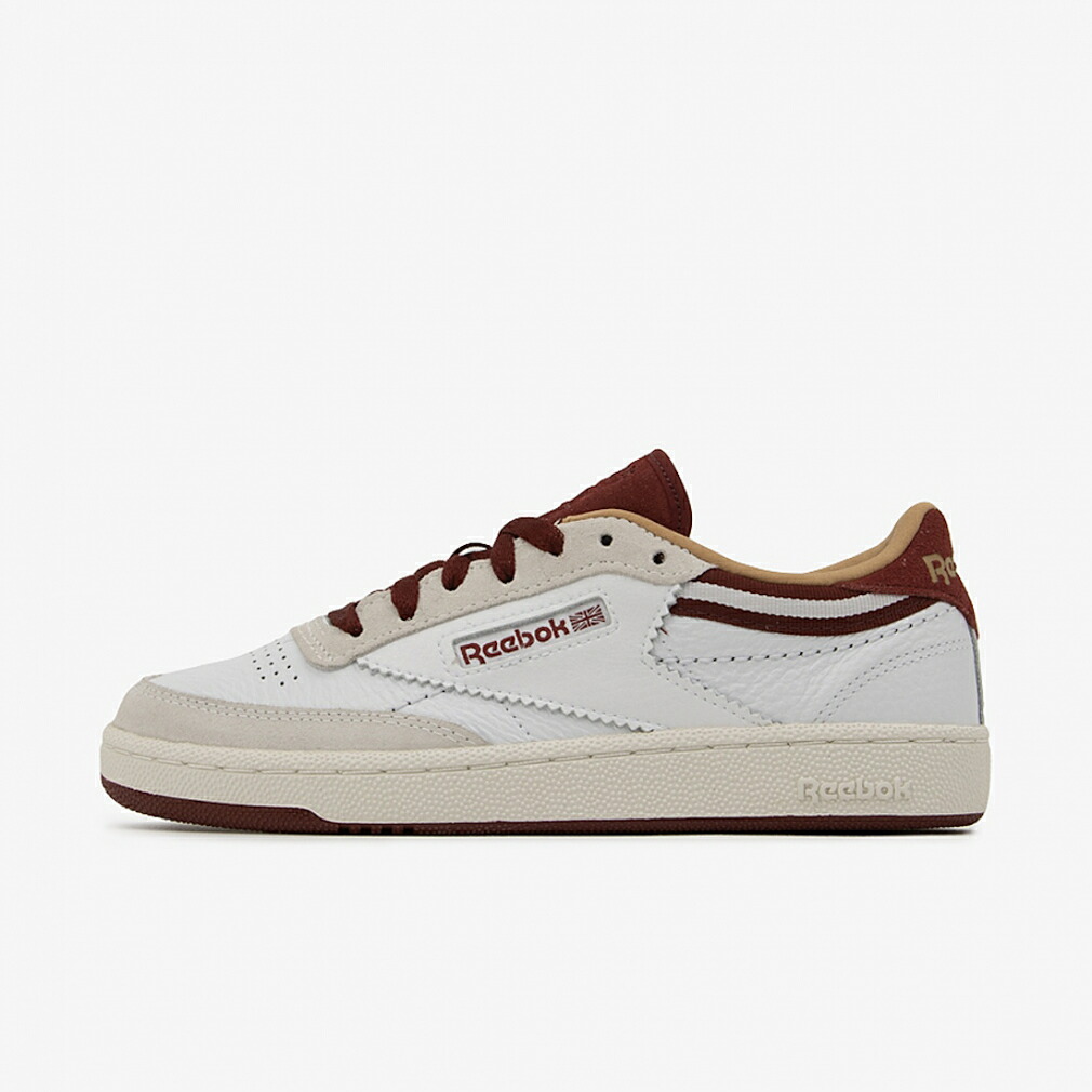 リーボック クラブシー 85 CLUB C 85 100229839 メンズ スニーカー ： ホワイト&times;レッド Reebok｜アルペン店