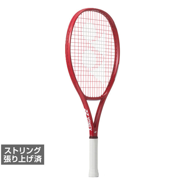 ヨネックス 国内正規品 VCORE 25 Vコア25 08VC25G ジュニア(キッズ・子供) 硬式テニス 張り上がりラケット : レッド YONEX