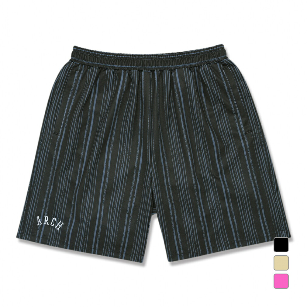 アーチ メンズ レディス バスケットボール ハーフパンツ hazy stripe shorts B125 Arch
