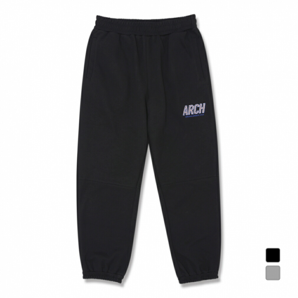 最大10％OFFクーポン 【4/4～4/10】 アーチ メンズ レディス バスケットボール スウェットパンツ shade logo sweat pants B225 Arch
