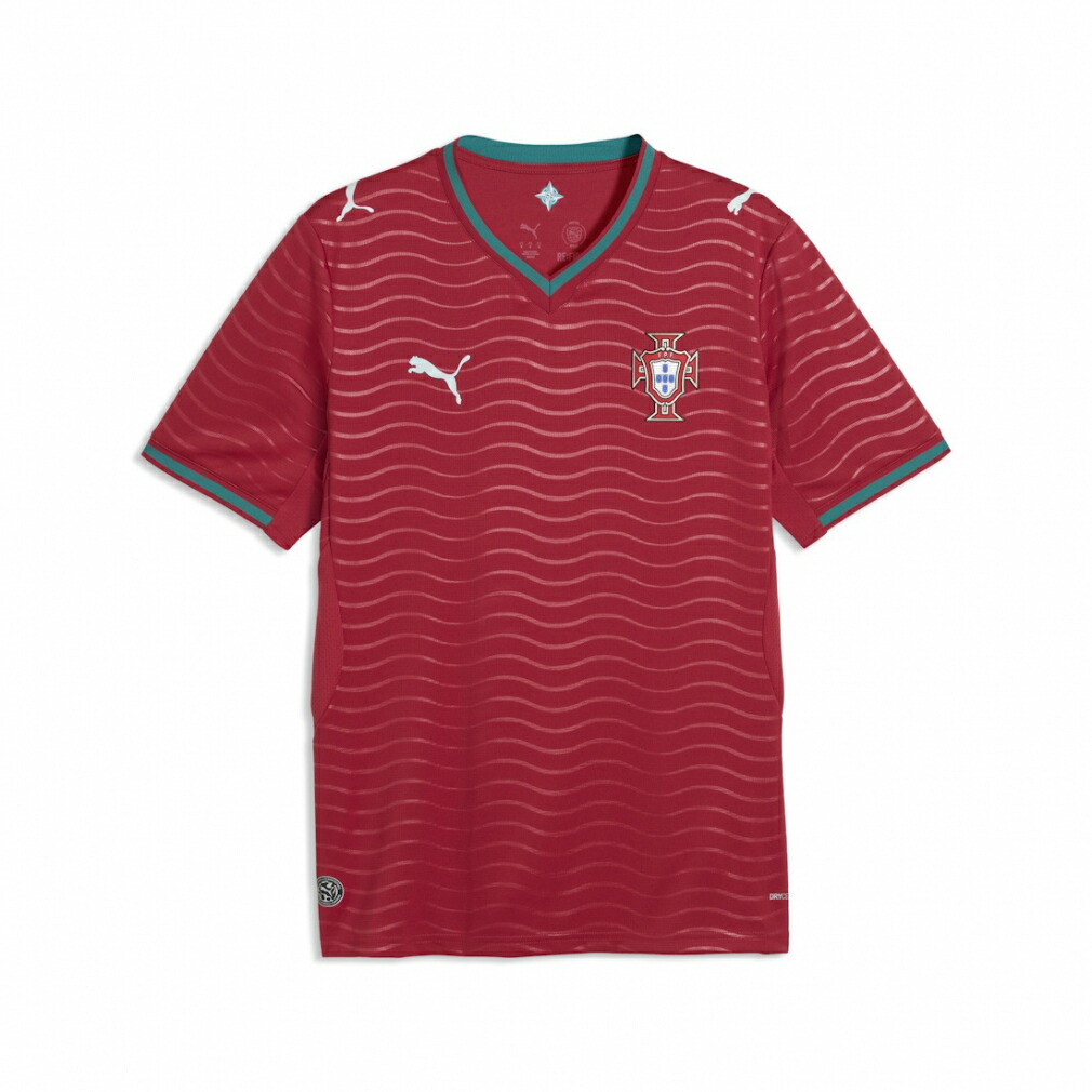 最大10％OFFクーポン 【4/4～4/10】 プーマ メンズ サッカー ライセンスシャツ ポルトガル代表 ホーム レプリカ 半袖 ユニフォーム ホーム FPF HOME SSシャツ レプリカユニフォーム 783278 2026 PUMA