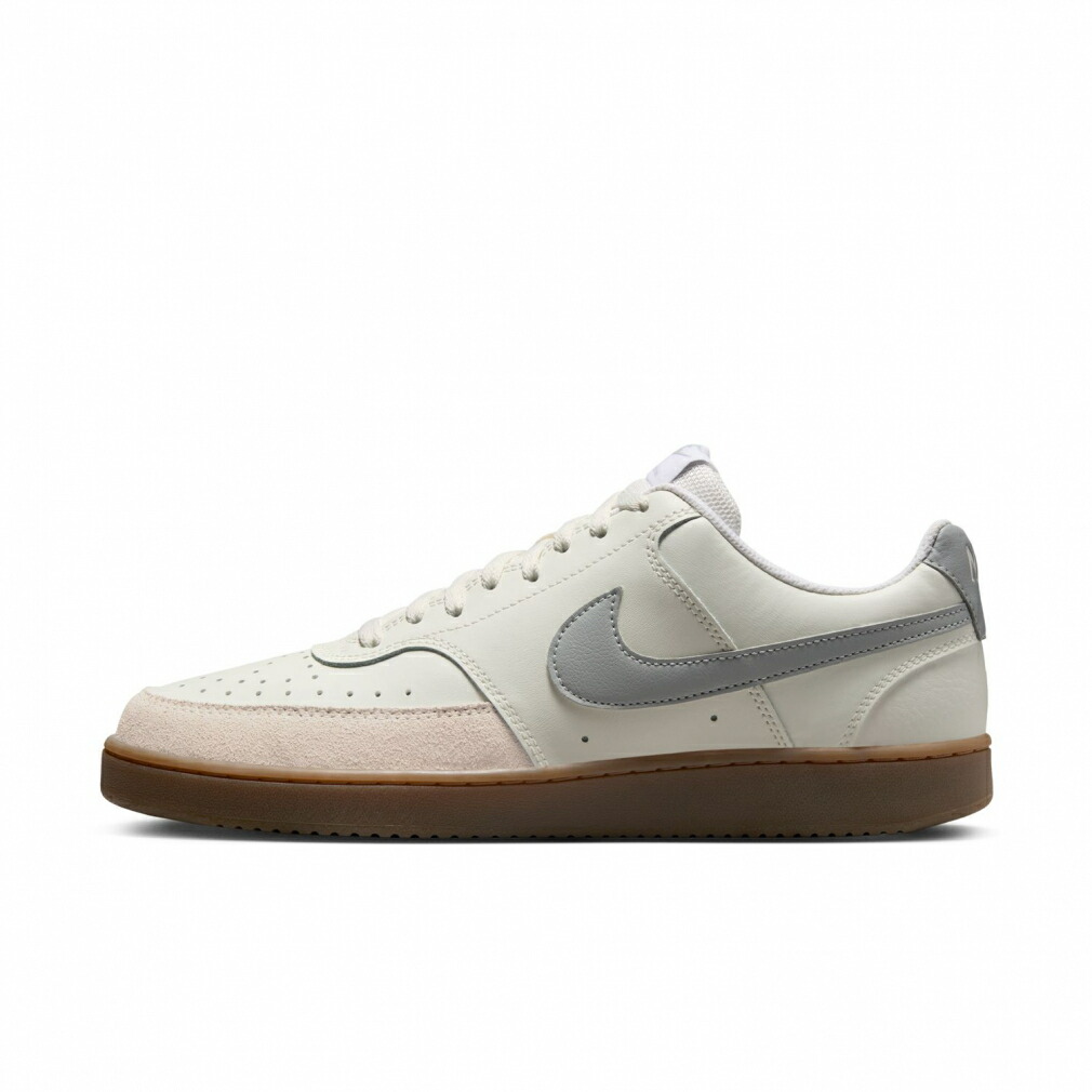 ナイキ コート ビジョン LO HV2530-100 メンズ スニーカー ： クリーム×ライトグレー NIKE HV2530 100 imbkk