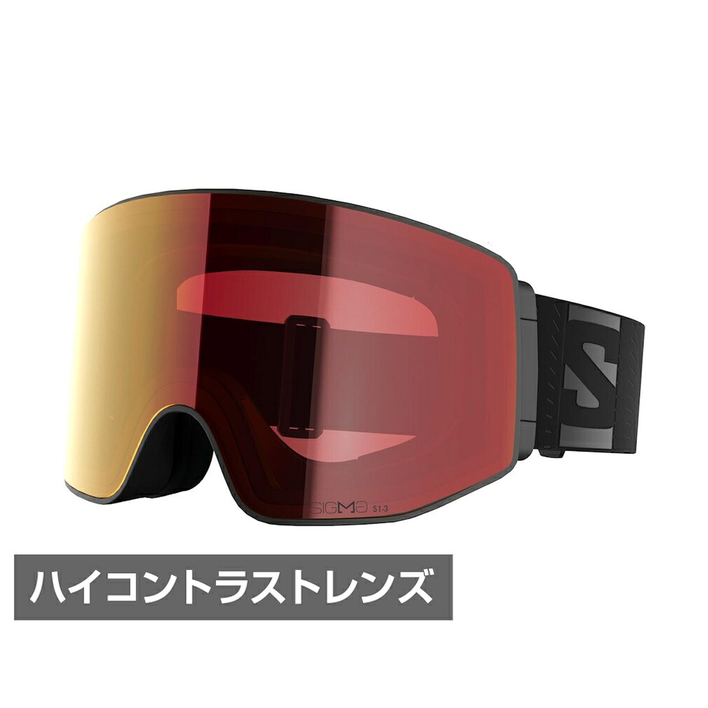 最大10％OFFクーポン 【4/4～4/10】 サロモン セントリー_SENTRY PRAIME SIGMA PHOTO+1 L47893500 スキー/スノーボード ゴーグル ： Black SALOMON