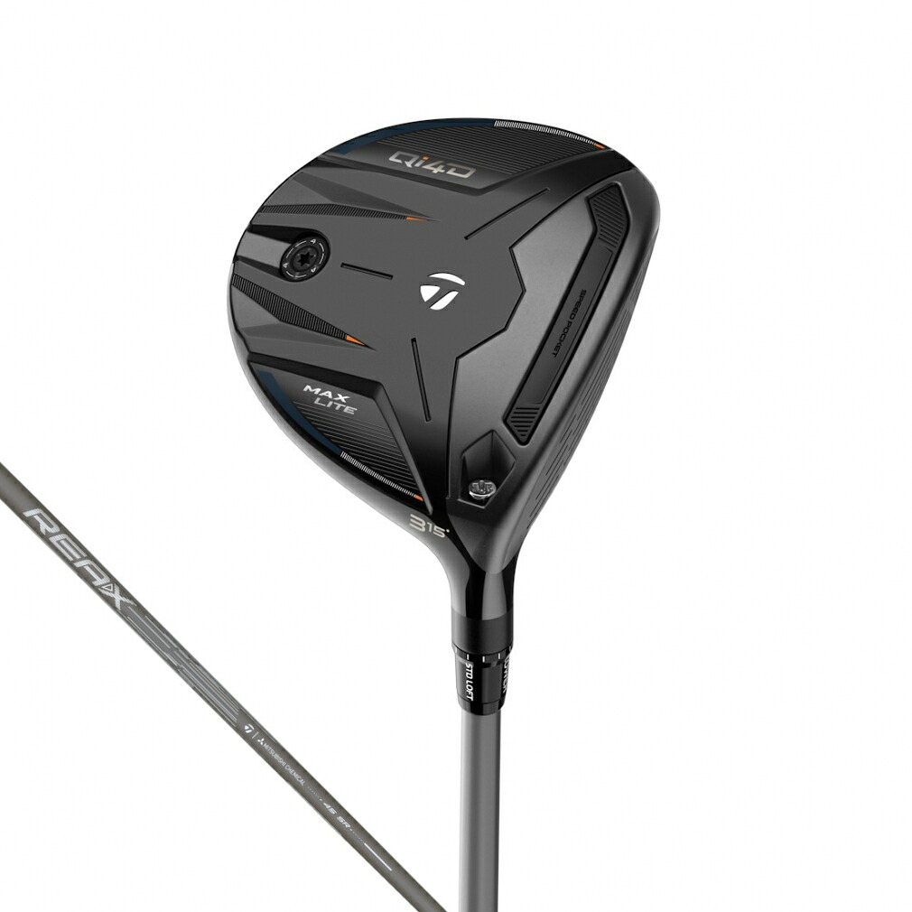 テーラーメイド Qi4D Max LITE ゴルフ フェアウェイウッド REAX 45 2026年モデル メンズ TaylorMade
