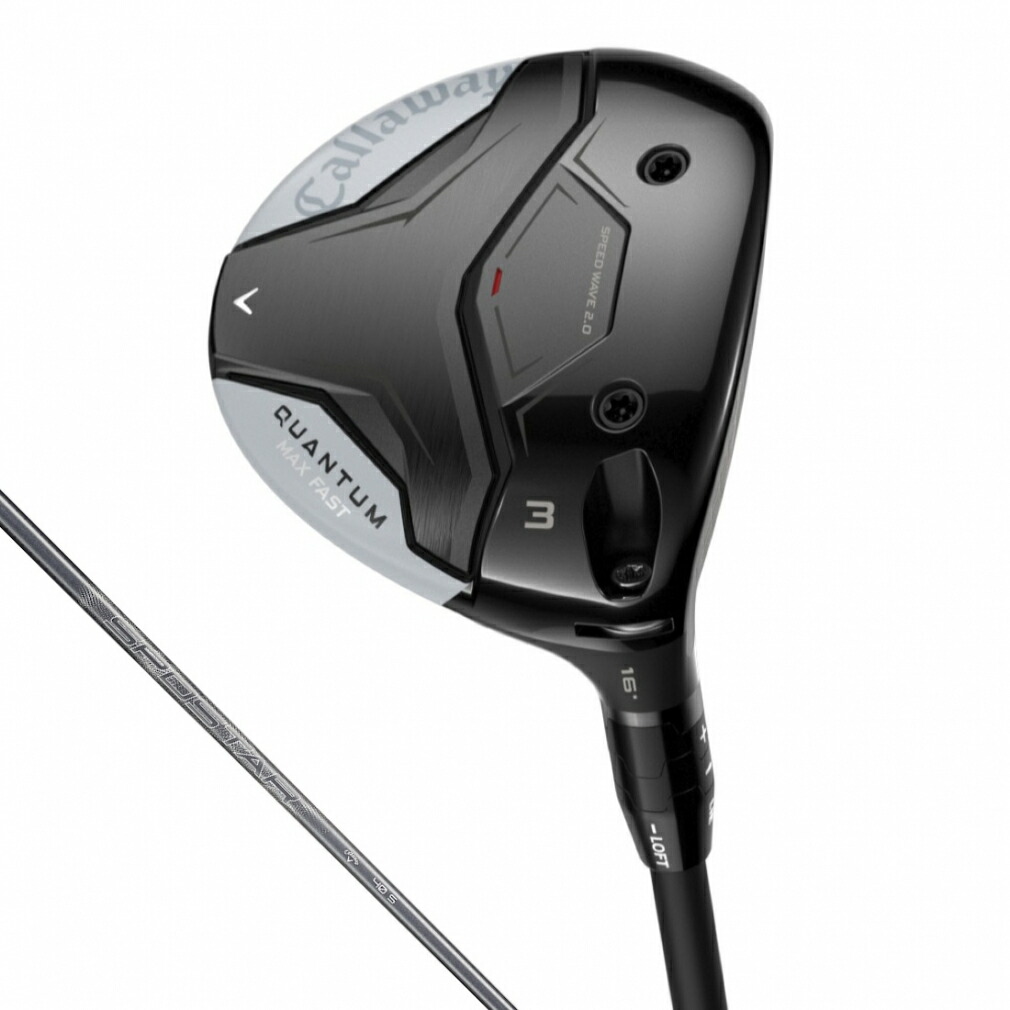 キャロウェイ QUANTUM MAX FAST フェアウェイウッド ゴルフ SPDSTAR 40 2026年モデル メンズ Callaway