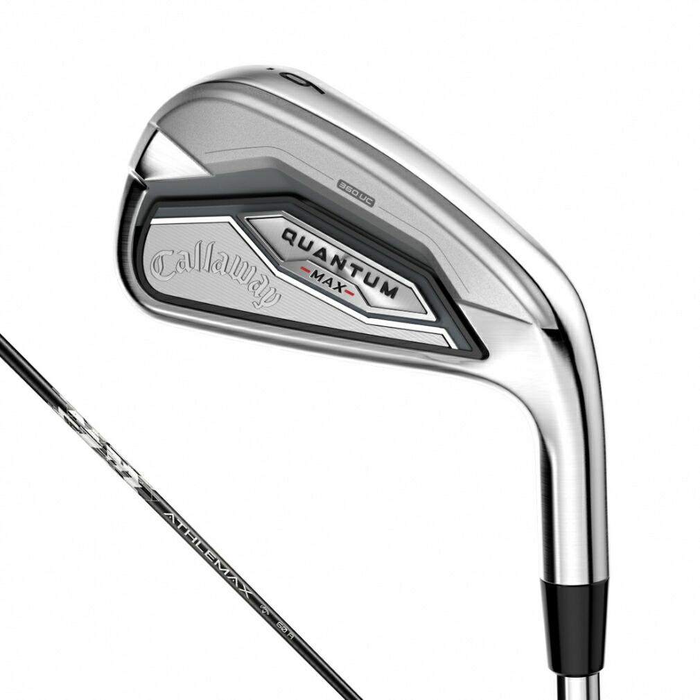 最大10%OFFクーポン 【7/18~7/26】 キャロウェイ QUANTUM MAXアイアン ゴルフ ATHLEMAX 60 R #5I 22.0゚ 2026年モデル メンズ Callaway|アルペン店