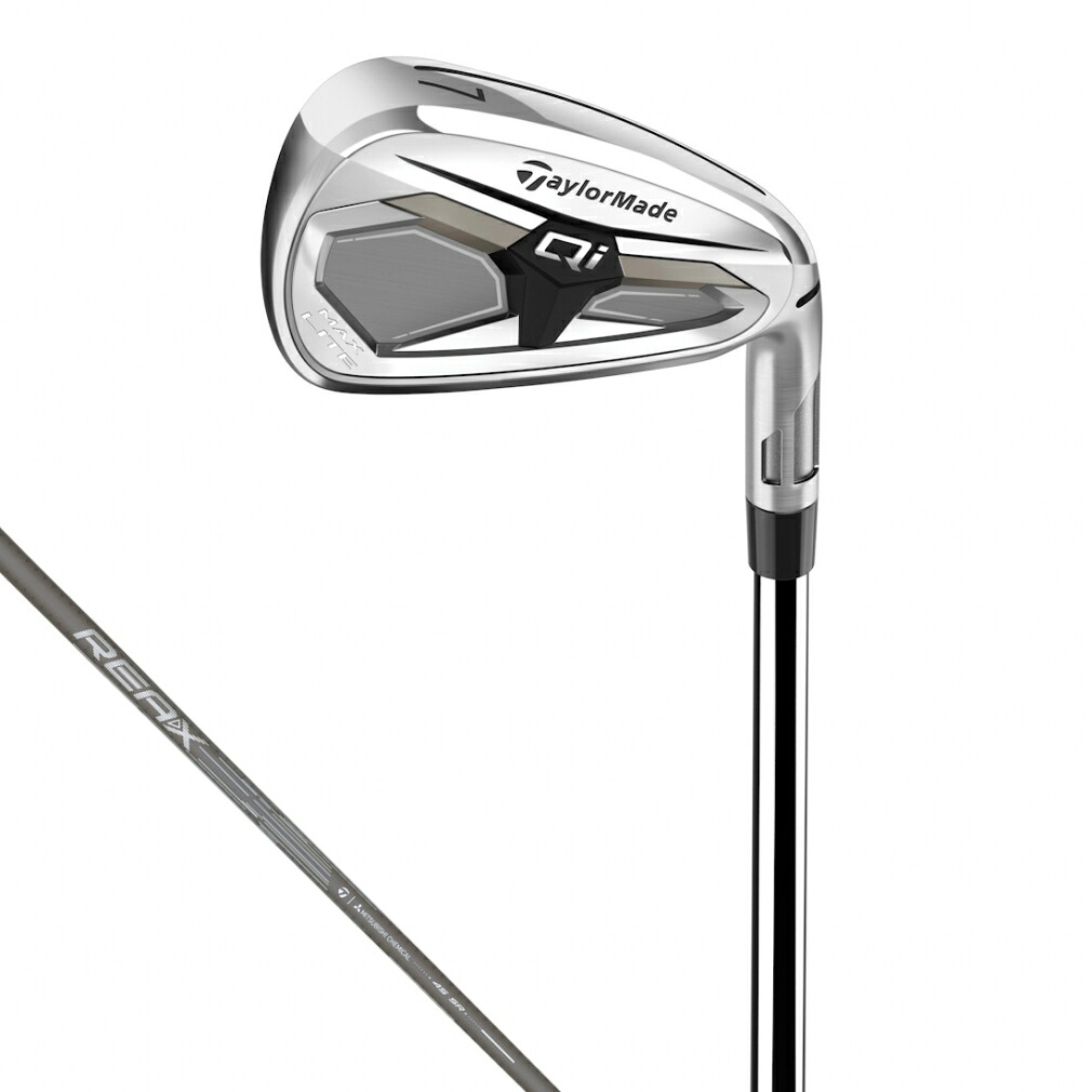 テーラーメイド IRG Qi Max LITE IR ゴルフ 単品アイアン REAX 45 SW 55ﾟ 2026年モデル メンズ TaylorMade