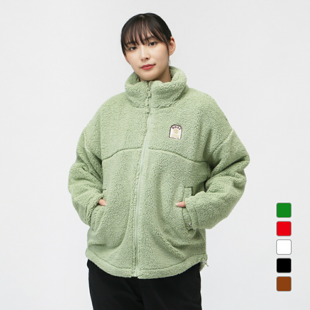 楽天市場】25 ROXY ロキシー ジャケット MY BEST レザー マット