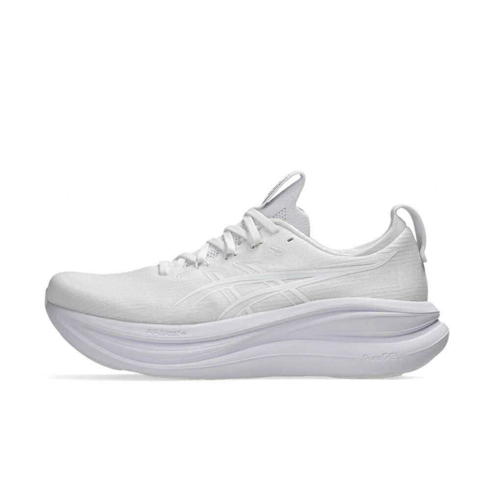 最大10％OFFクーポン 【4/4～4/10】 アシックス GEL-NIMBUS 28 ゲルニンバス28 1011C127 メンズ 陸上/ランニング ランニングシューズ 2E : ホワイト×ホワイト asics imbkk