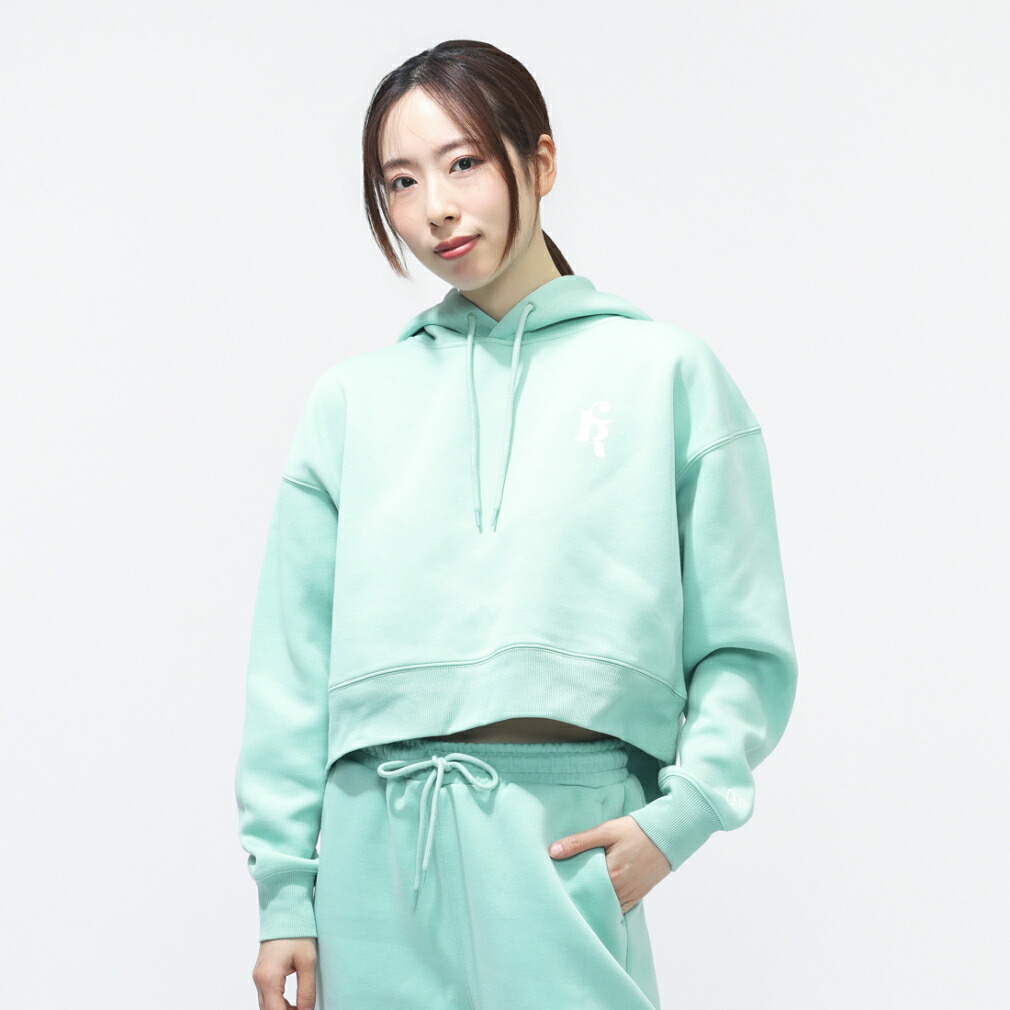 ニューエラ レディース スウェットパーカー CALNAMUR FW25 WPA TECH SWEAT HOODIE FM 14875703 FM スポーツウェア：エメラルドグリーン NEW ERA｜アルペン店