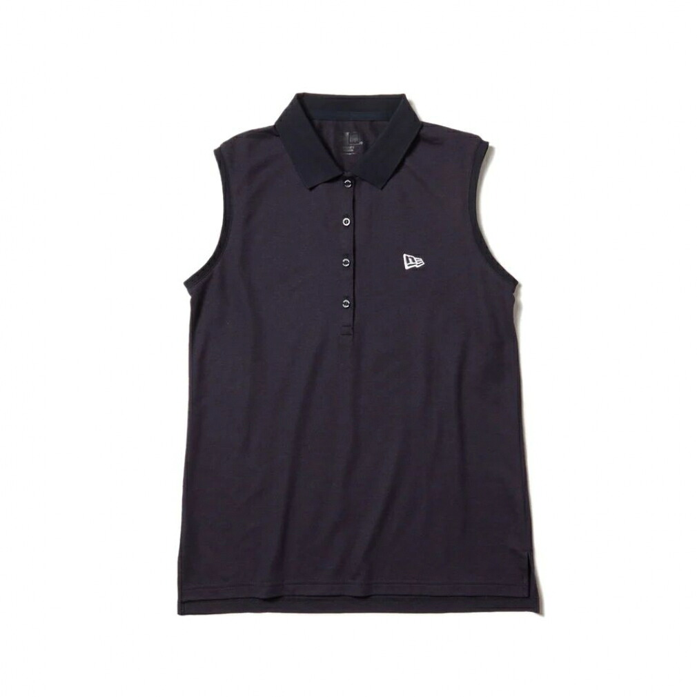 最大10％OFFクーポン 【4/4～4/10】 ニューエラ レディース ゴルフウェア 半袖シャツ 春 夏 GFW NS POLO NVY (14391454) NEW ERA