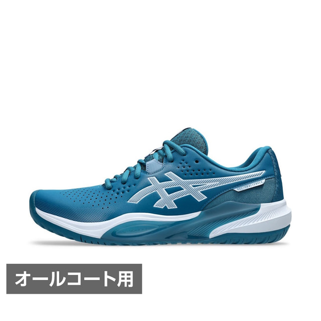 4/15限定★抽選で最大100％Pバック アシックス GEL-CHALLENGER 15 ゲルチャレンジャー15 1043A024 メンズ レディス テニス オールコート用シューズ 2E : ブルー asics