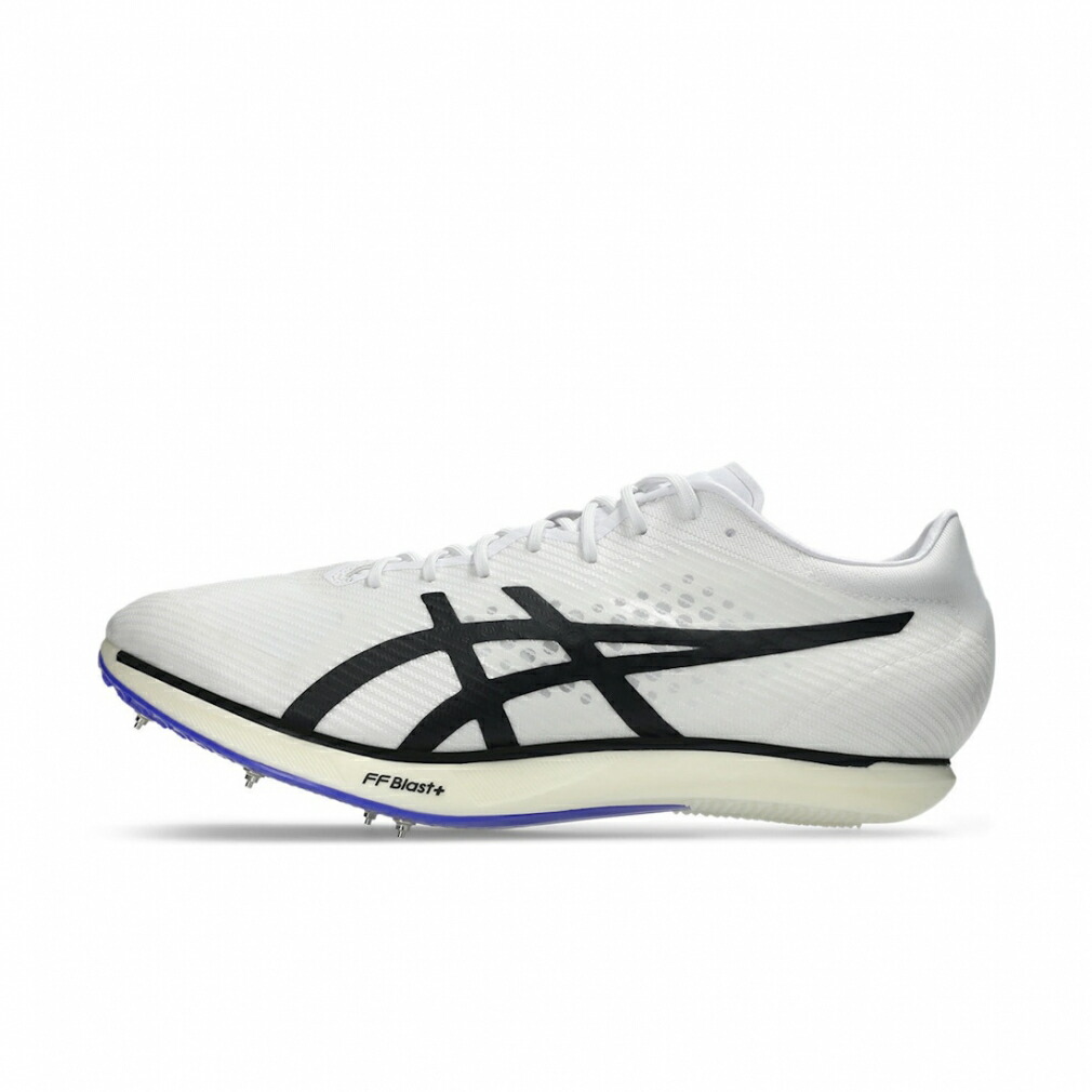 最大10％OFFクーポン 【4/4～4/10】 アシックス COSMORACER MD 3 コスモレーサーMD3 1093A221 中距離用スパイク 陸上競技 シューズ メンズ 陸上スパイク 2E : ホワイト×コバルトブルー asics 16,424円