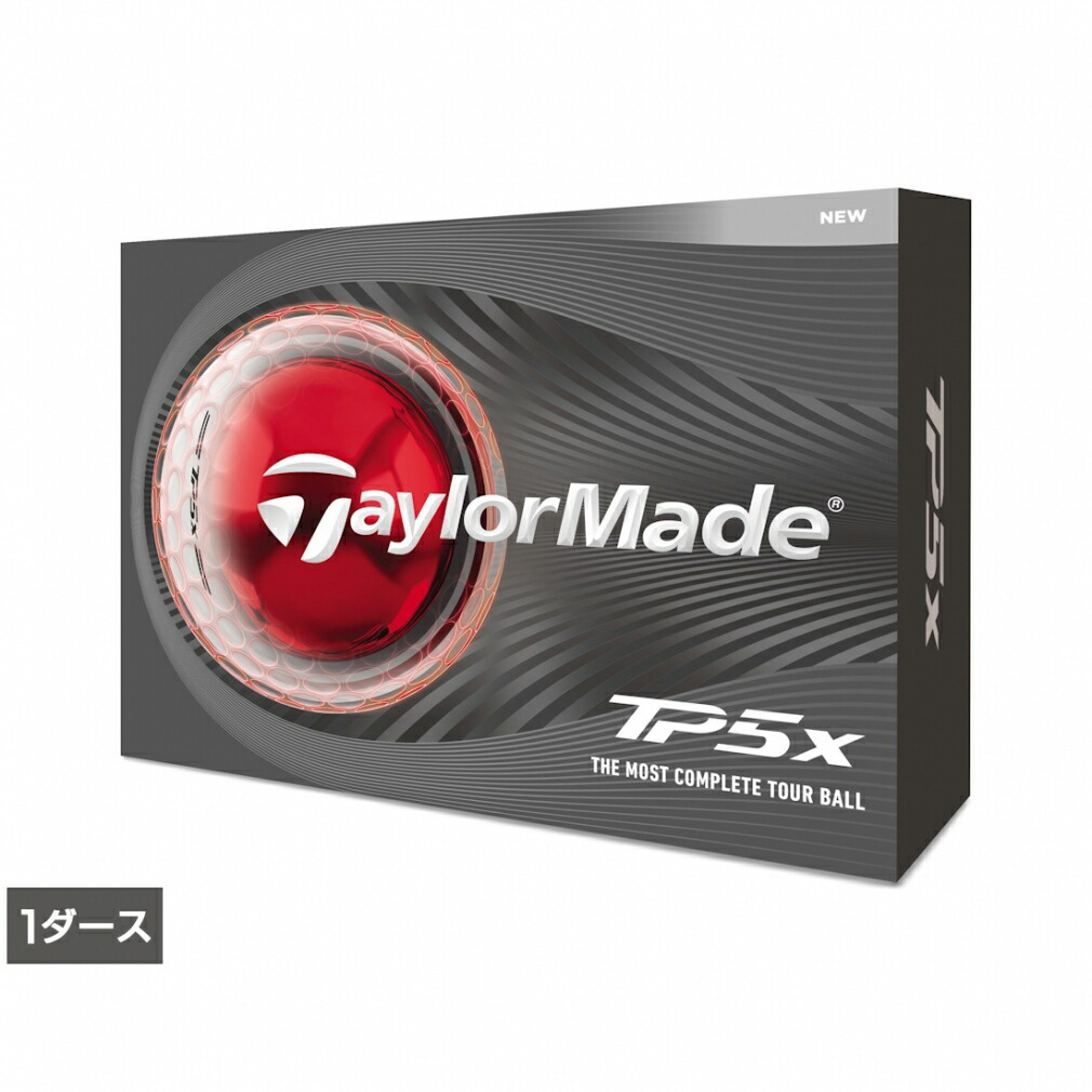 最大10％OFFクーポン 【4/4～4/10】 テーラーメイド TMJ26 TP5x JPN (N9535701) ゴルフ 1ダース(12球入) 公認球 TaylorMade
