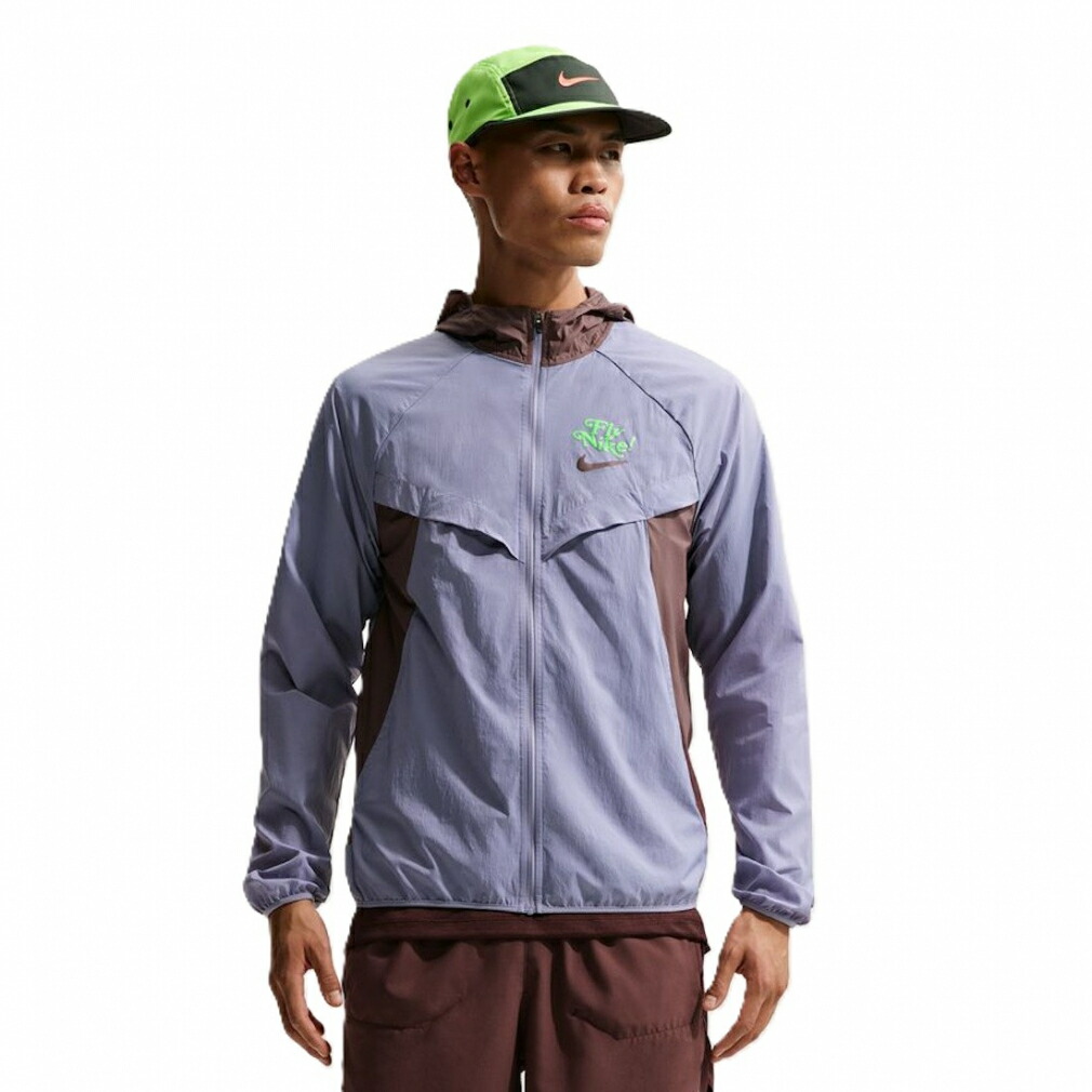 最大10%OFFクーポン 【7/18~7/26】 ナイキ メンズ 陸上/ランニングウェア ウインドブレーカー ストライド Fly Nike レペル UVプロテクション ランニングジャケット IF2027-506 : パープル NIKE|アルペン店
