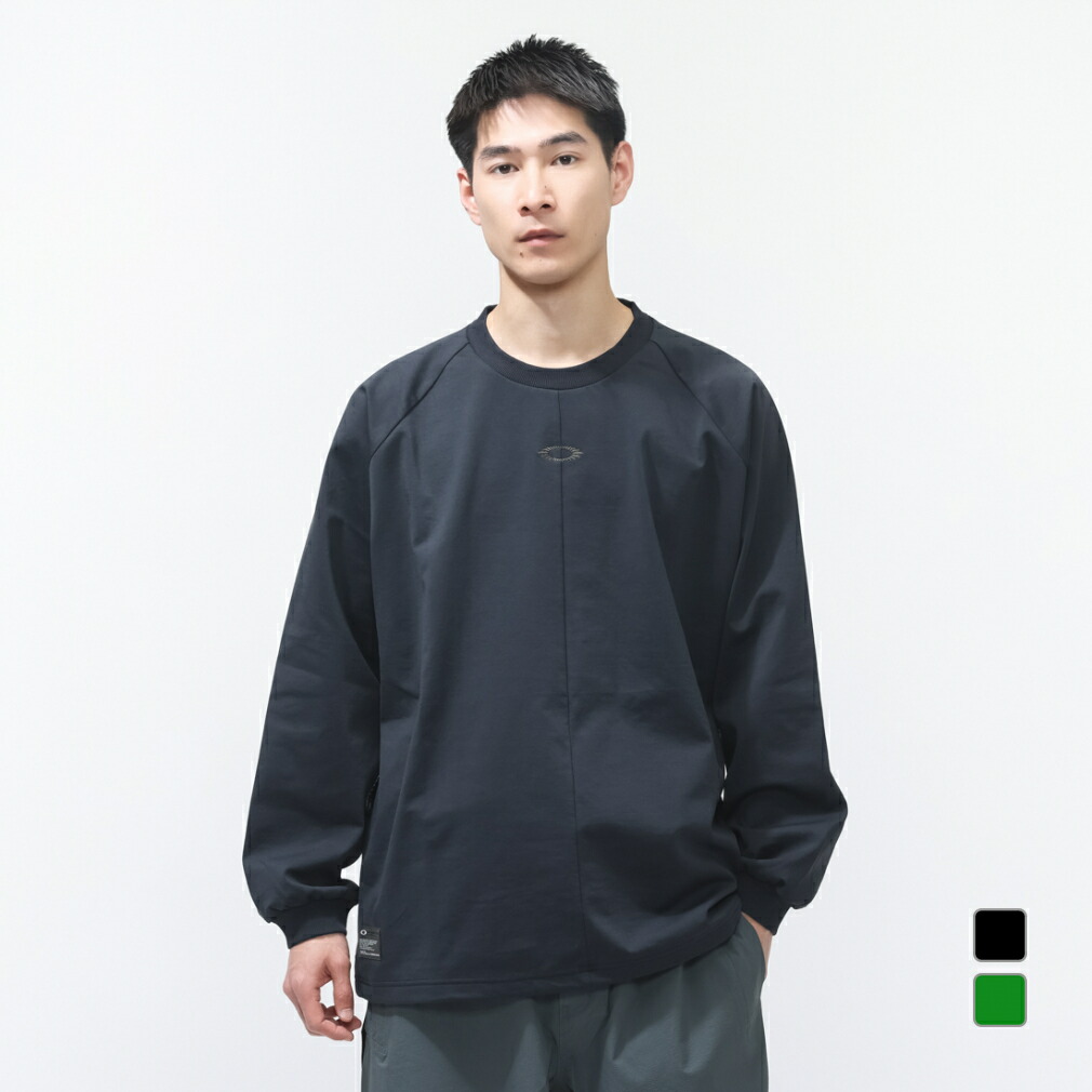 オークリー メンズ アウトドアカジュアル スウェットトレーナー FGL SLICK CREW 6.0 FOA408787 OAKLEY