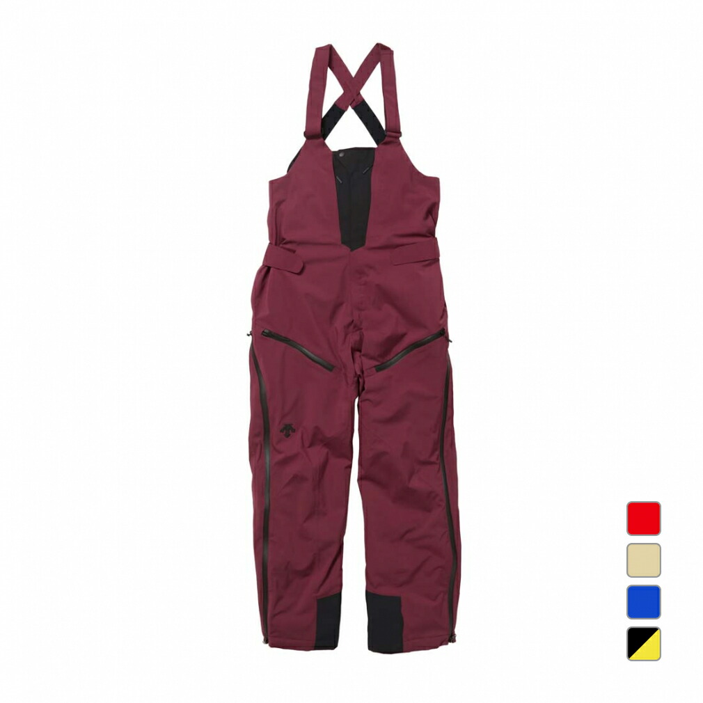 4/18限定★抽選で最大100％Pバック デサント スキー パンツ S.I.O INSULATED BIB PANTS DWUWJD53 DESCENTE